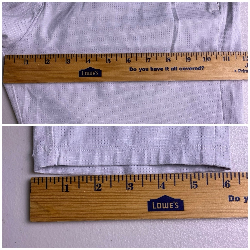 Lululemon Pants 33 (34x30.5) Mens Commision Slim Ventlight White LM5AF5S GUC - Picture 5 of 12